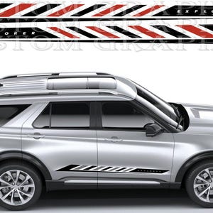 Kit strisce Rally per Explorer - Decalcomanie in vinile per SUV Adventure