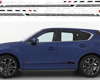 Kit strisce Rally per Mazda CX-80 - Decalcomanie in vinile per SUV Adventure