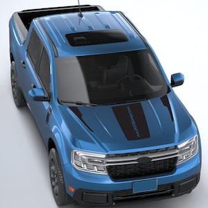 Decalcomanie Maverick Racing – Coppia di adesivi in vinile personalizzati – Grafica sportiva per SUV elettrico