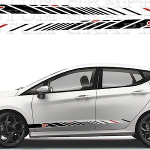 Fiesta 3-Door / 5-Door Decal Kit – Rally Vinyl Style