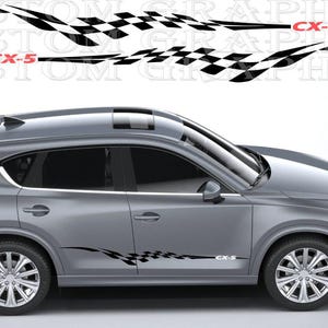 Dynamic Racing Stripes – Compatible with Mazda CX-5
