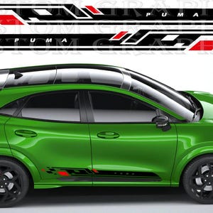 Puma Rally Style Graphics – High-Impact Side Decals for Street & Track