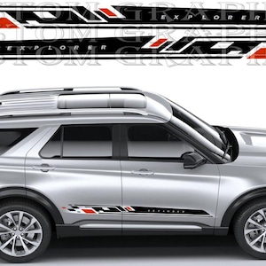 Kit strisce Rally per Explorer - Decalcomanie in vinile per SUV Adventure