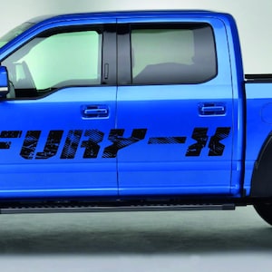 Ford F-150 Side Decals: Aggressive Off-Road Truck Stickers
