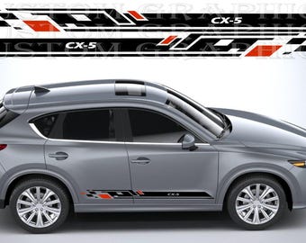 Kit de bandes Rally pour Mazda CX-5 – Autocollants en vinyle pour SUV Adventure