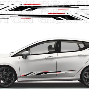 Kit strisce Rally per Fiesta - Decalcomanie in vinile per SUV Adventure