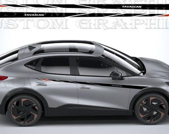 Cupra Tavascan Vinyl-Aufkleber-Set – Auto-Grafikset