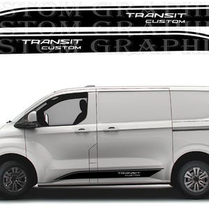 Kit strisce Rally per Transit Custom Sport - Decalcomanie in vinile per SUV Adventure