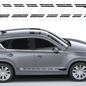 New Stickers Side and Hood Graphics – Fit Mazda CX-5 SUV