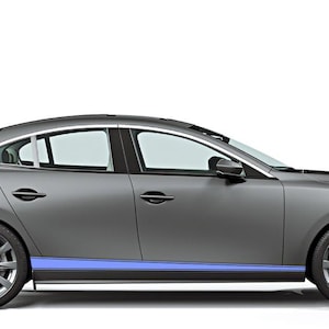 New Vinyl stripes Mazda 3 Body Graphic Set – Custom Fit, Not OEM