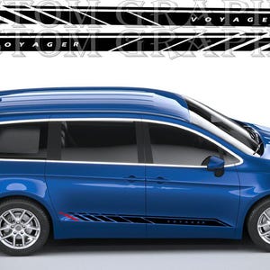 Kit strisce Rally per Voyager - Decalcomanie in vinile per SUV Adventure