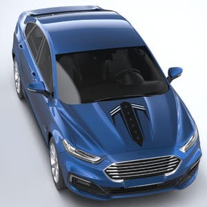 Decalcomanie Mondeo Racing – Coppia di adesivi in vinile personalizzati – Grafica sportiva per SUV elettrico