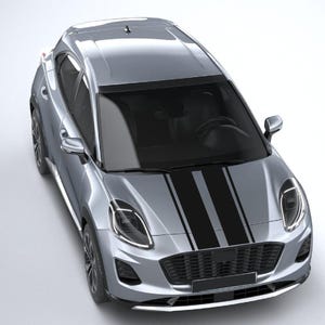 Decalcomanie Mondeo Racing – Coppia di adesivi in vinile personalizzati – Grafica sportiva per SUV elettrico
