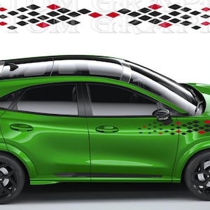 Puma Hood Roof Trunk Stripe Kit – Sport Vinyl Graphics | DIY Car Tuning Stickers