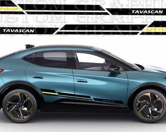 Cupra Tavascan Vinyl-Aufkleber-Set – Auto-Grafikset