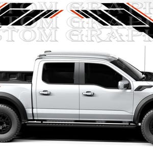 F-150 Truck Decals: Racing Style Vinyl, Custom Cabin Design