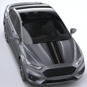 Decalcomanie Mondeo Racing – Coppia di adesivi in vinile personalizzati – Grafica sportiva per SUV elettrico