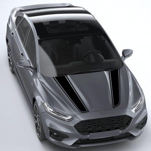 Decalcomanie Mondeo Racing – Coppia di adesivi in vinile personalizzati – Grafica sportiva per SUV elettrico