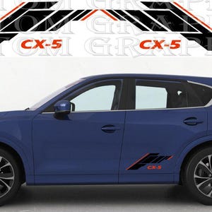Mazda CX-5 Vinyl Graphics Kit: Sporty Custom Striping