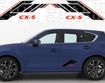 Kit de bandes Rally pour Mazda CX-5 – Autocollants en vinyle pour SUV Adventure