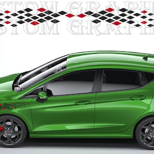 Vinyl Side Stripes for Fiesta – Motorsport Inspired Kit