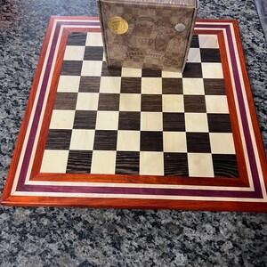 Hardwood Chess board
