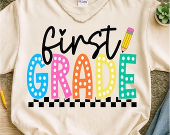Erstklässler Shirt Design, Erstklassiger Lehrer, Erstklassiger Lehrer, Erstklassiger Lehrer, Erstklässler, Erstklässler, Erstklässler