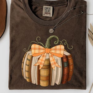 Retro Fall Pumpkin with Bow PNG