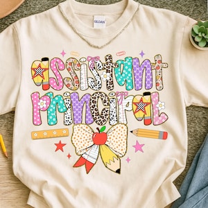 Assistant Principal PNG | Teacher Appreciation Design