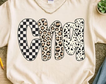 Retro CNA Checkered Leopard Print png, Retro Cna png, CNA Sublimation Design PNG, Certified Nursing Assistant png, Nurse life png, Cna Nurse
