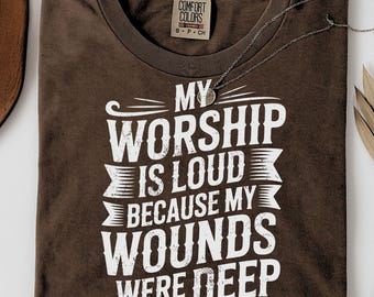 Jezus png-bestand My Worship Is Loud png, preppy christelijke vrouwen ontwerp, Jezus citaat png, christelijk shirtontwerp, sublimatie bijbelvers