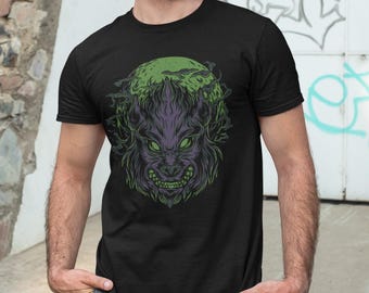 Werewolf Shirt Don Shadowfang Monster Tee Haunted Horror Lycanthropy Graphic T-Shirt Men’s Women’s Gift