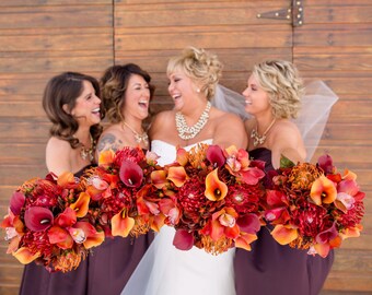 Fall Wedding Bouquet Etsy