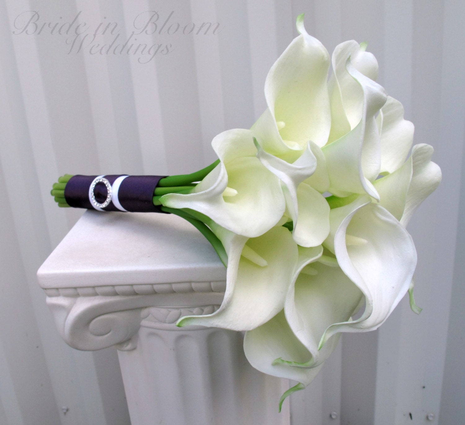 Bridesmaid bouquet White Calla lily wedding bouquet