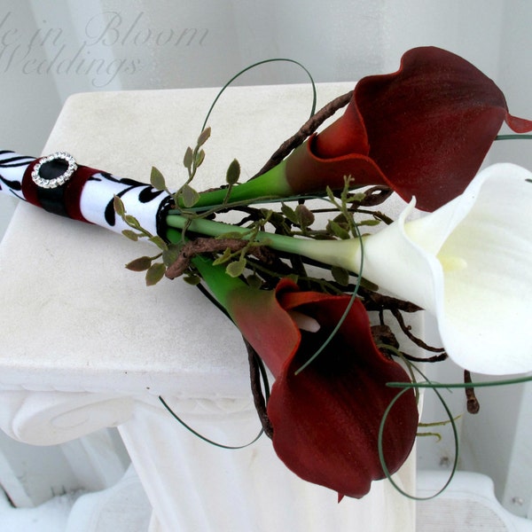 Red Calla Lily Etsy