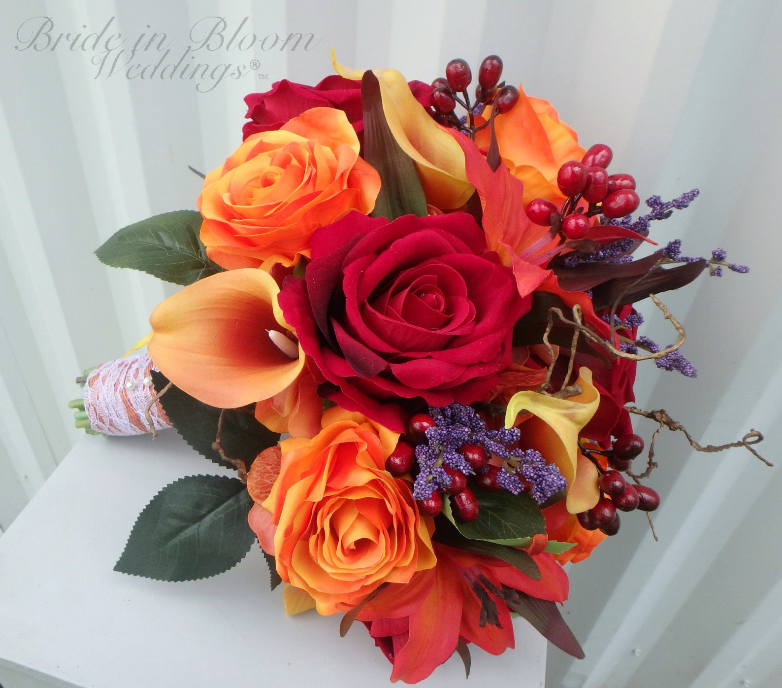 Fall Wedding Bouquet Autumn Wedding Flowers Bride Bouquet Etsy Canada