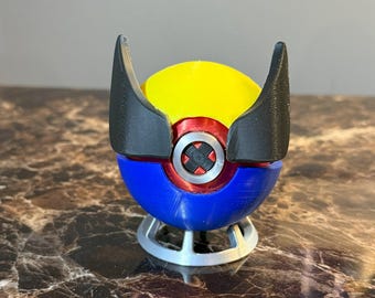 Wolverine Themed Pokeball