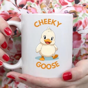 Funny Goose Mug | Cute Animal Pun Coffee Cup for Goose Lovers