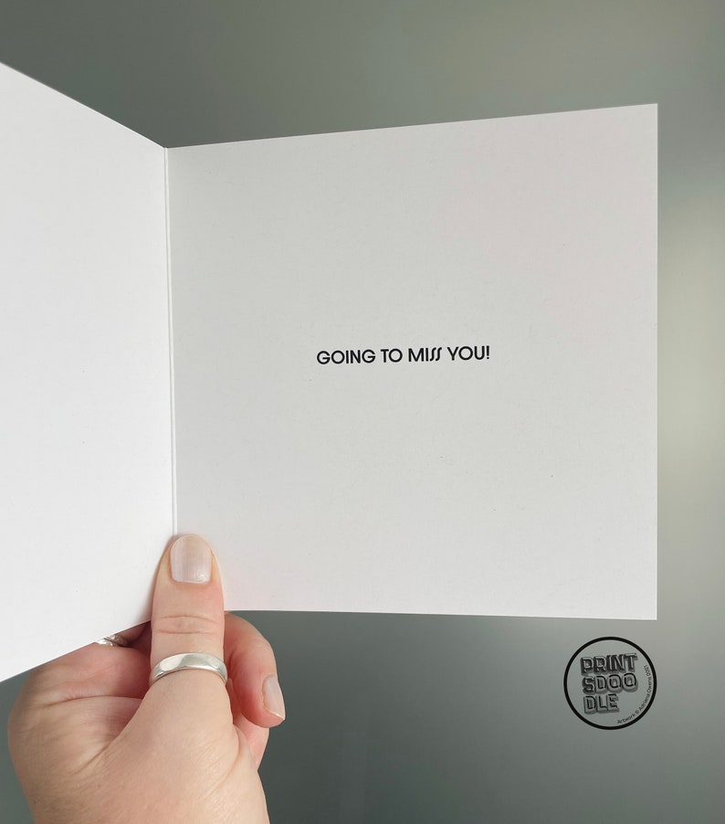 Funny Leaving Card, Bye Felicia Card, Congratulations Card, Goodbye Card, Card for Colleague, New Job Card, Work Leave Gift, Good Luck Card image 3