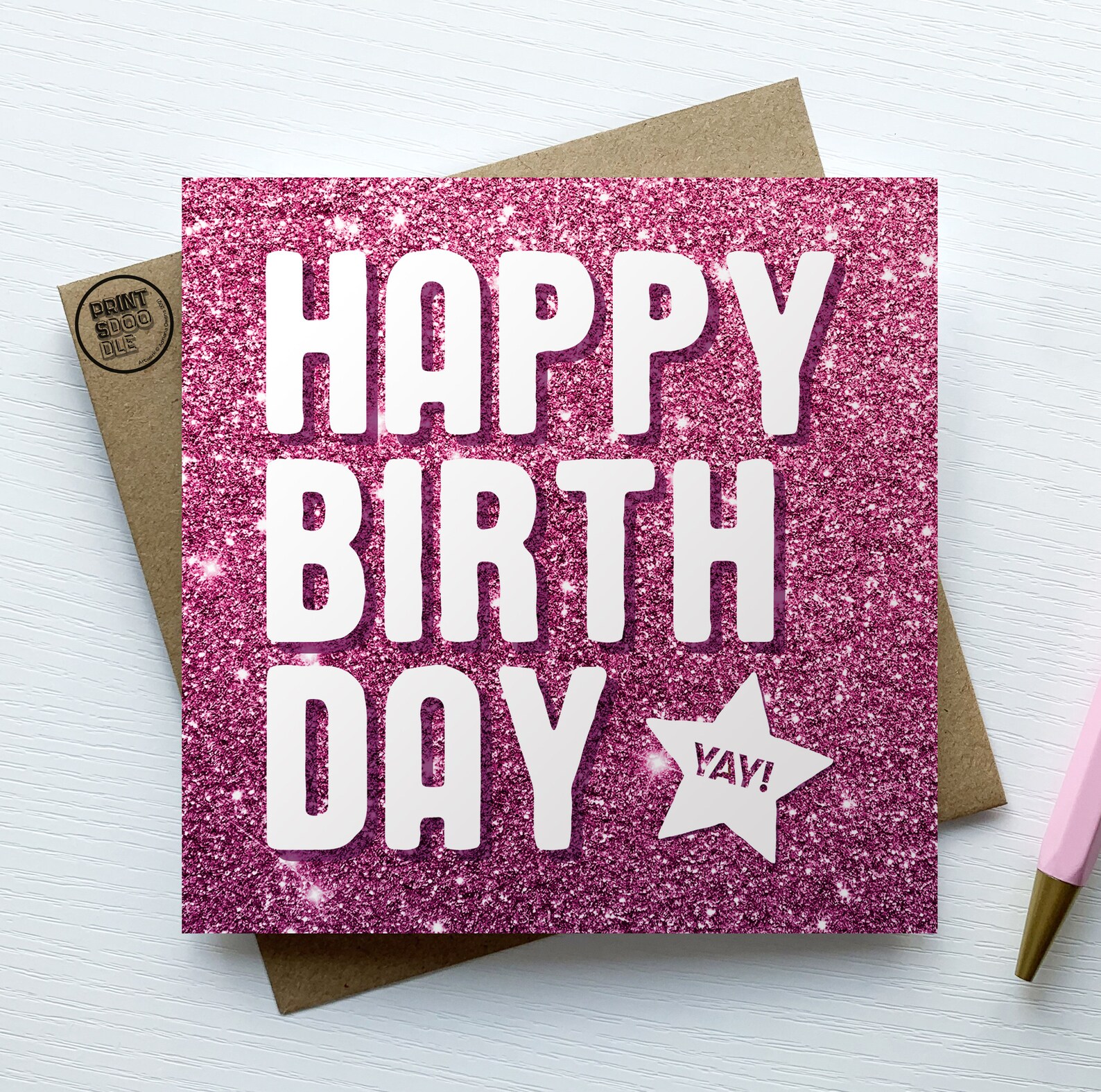 Happy Birthday Card for Her Teen Girl Birthday Card for | Etsy