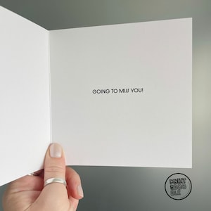 Funny Leaving Card, Fuck Off and Be Fabulous Friend, Moving Away New Start Card, Good luck, Congrats New Job Gift, Work Colleague Leave Card image 8