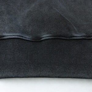 Cyber Sigilism Spine Hoodie, Acid Wash Bio-Mechanical Skeleton Jumper, Grunge Streetwear image 6