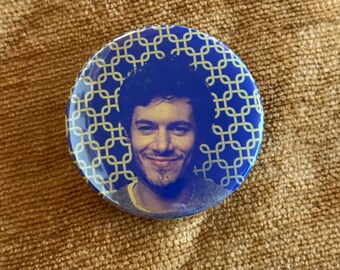 Adam Brody Pin or Magnet: Blue Seth Cohen The OC Fan Gift