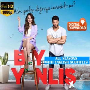 Digital Download * Bay Yanlis (Mr. Wrong) * All Seasons * All Episodes (14 Ep.) Full HD 1080p * English Subtitles * No Ads