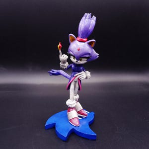 Figuurbeeldje Blaze The Cat- Sonic Hedgehog-standbeeld 1/12