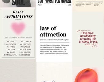 Pósteres con frases motivacionales: 9 láminas inspiradoras para decoración minimalista de oficina (descarga digital)