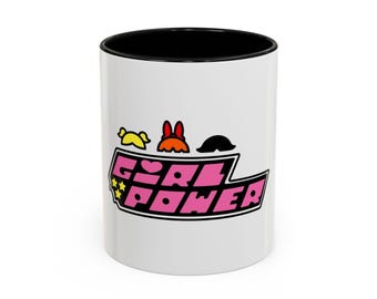 Taza de café de las Chicas Superpoderosas (11, 15 oz)