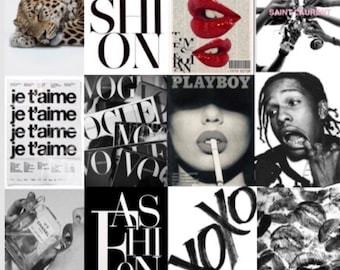 Arte mural de lujo - Juego de 20 pósteres imprimibles - Decoración abstracta neutra moderna - Descarga instantánea