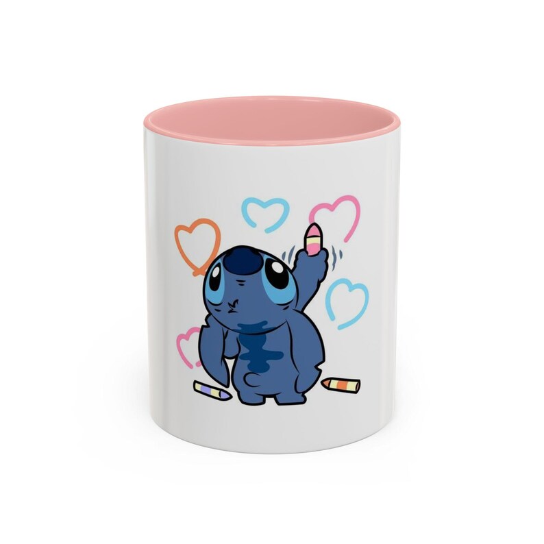 Stitch Coffee Mug (11, 15oz) 画像 13