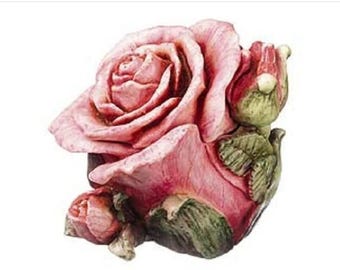 Harmony Kingdom Single Pink Rose Lord Byron's Harmony Garden MIB